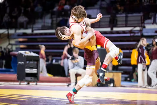 Wrestlers Hit the Mat for Maroon & Gold Intrasquad on Sunday