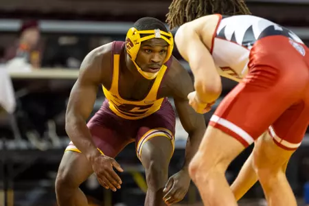 Lovett's 125th Career Win Highlights Wrestling's MAC Win at Buffalo Image