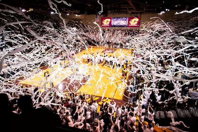 Toilet Paper Toss: A Central Michigan Tradition