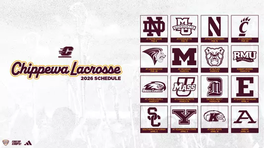 2026 Lacrosse Schedule Story Graphic