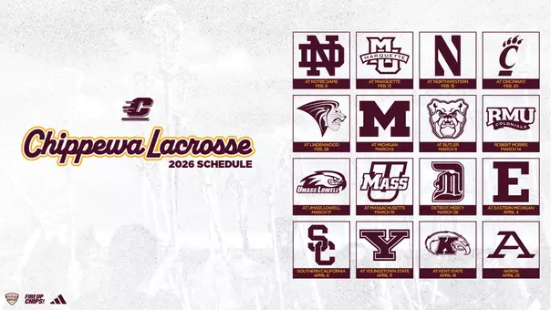 2026 Lacrosse Schedule Story Graphic