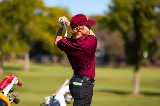 Downer, Yturralde Lead Men's Golf in Final Round at TPC Houston