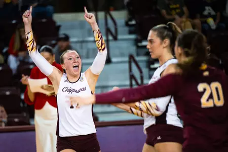Chippewas Collect Fifth Straight Win in Sweep Over Kent State Image