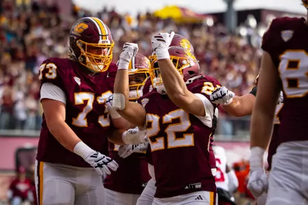 Chippewas Pick Up Momentum With 38-13 Win Homecoming Over UMass Image