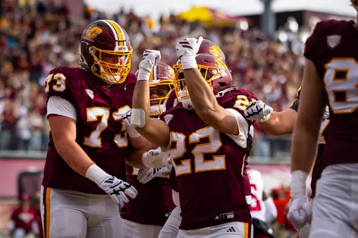 Chippewas Pick Up Momentum With 38-13 Win Over UMass