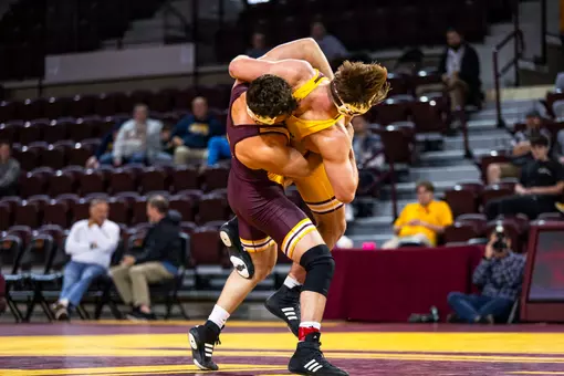 Wrestlers Open at Michigan State on Saturday