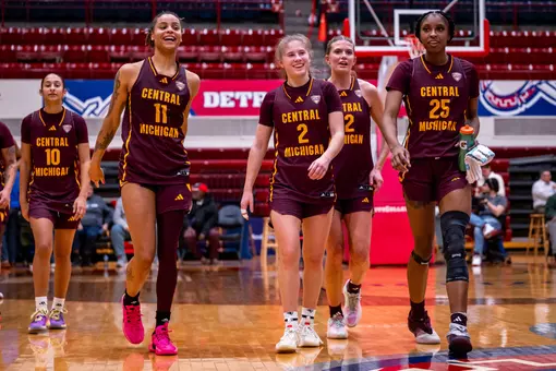 Highlight Win for the Chippewas and the Haynie Era in Detroit, 87-54