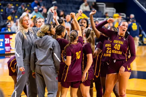Chippewas Fall at No. 6 Michigan