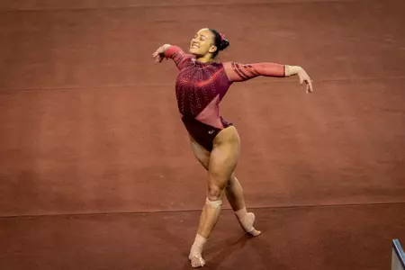 Alvarado-Reid Earns MAC Gymnast of the Week Image