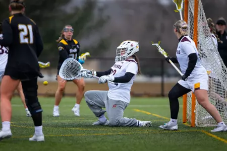 Kahler’s First Start, MAC-Opener Spoiled for Lacrosse in Overtime against Kent State, 10-9 Image