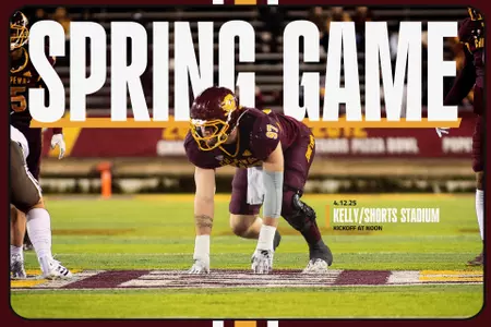 Spring Game Promo Graphic