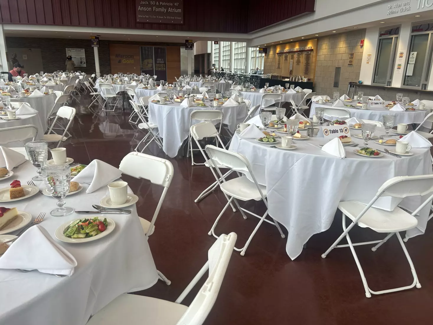 CMU Athletics Dining Etiquette Program