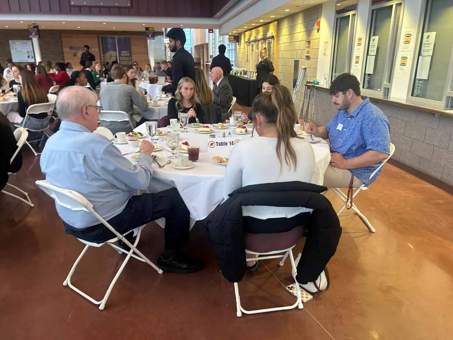 CMU Athletics Dining Etiquette Program