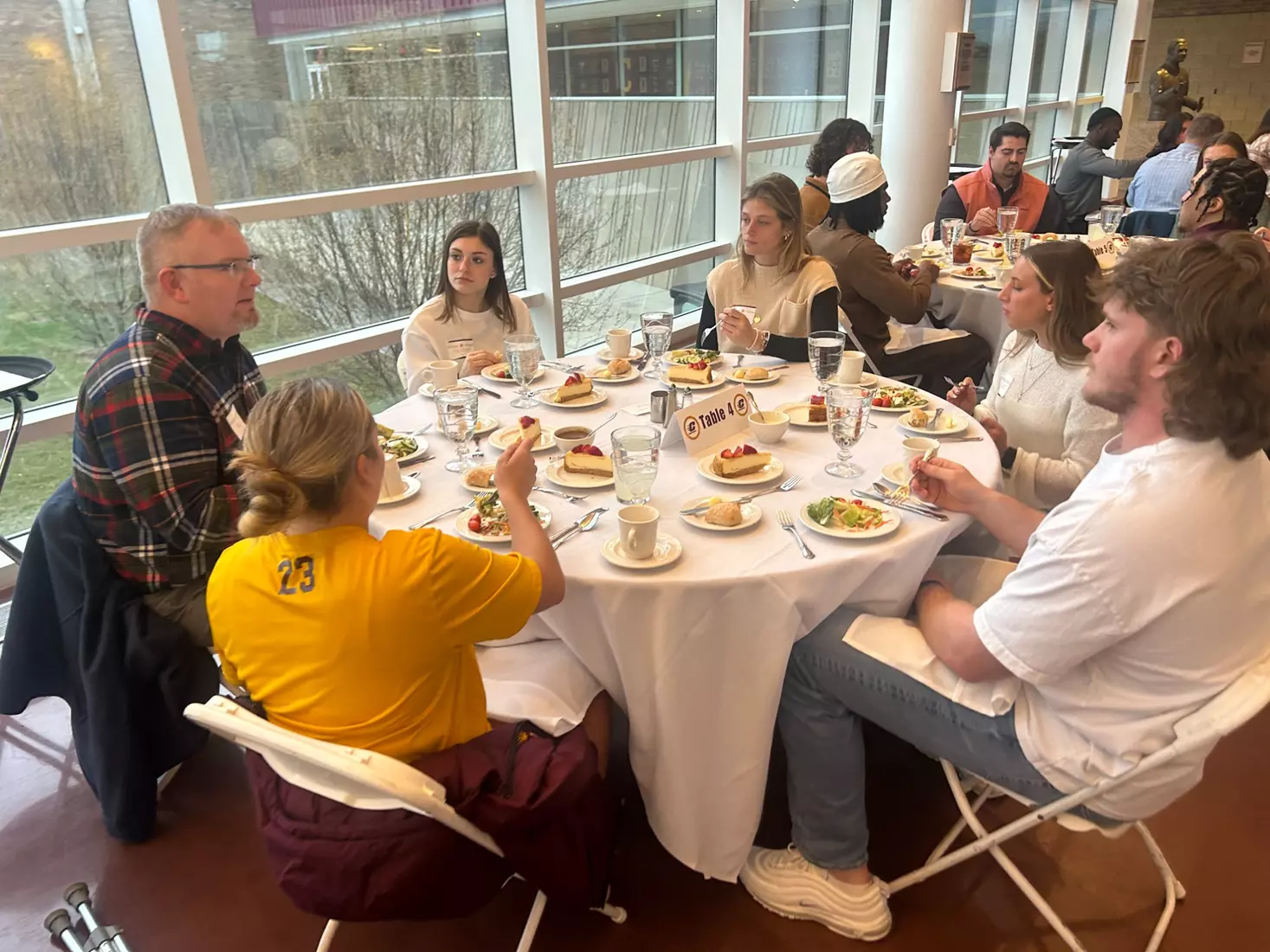CMU Athletics Dining Etiquette Program