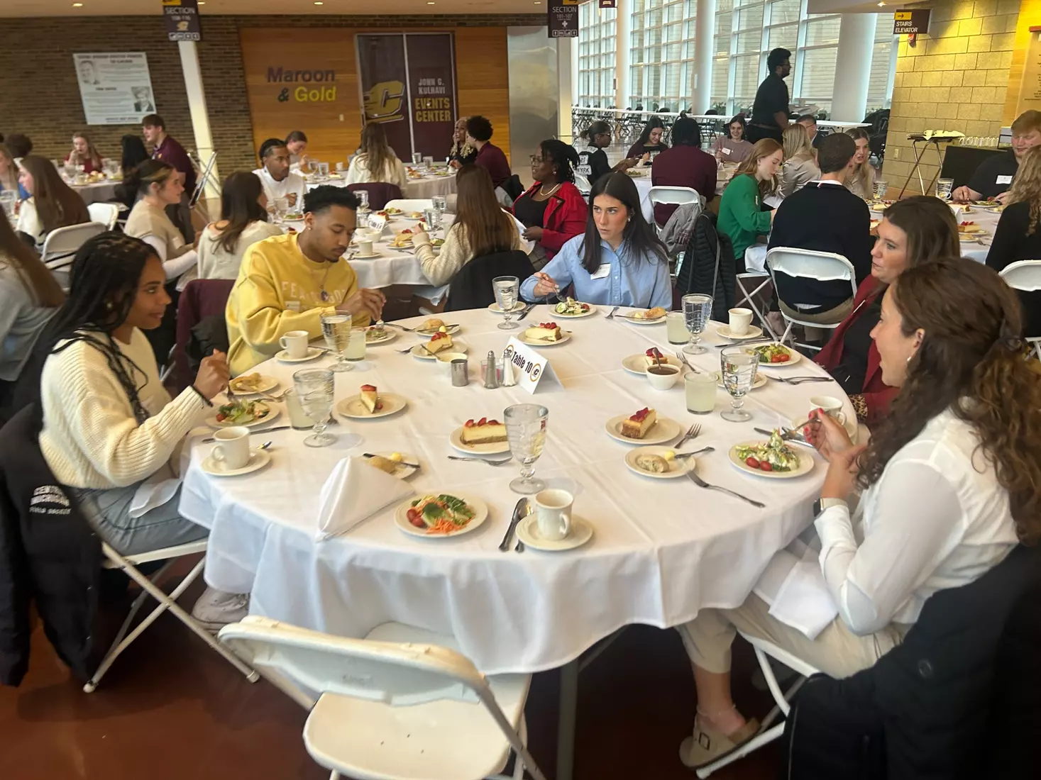 CMU Athletics Dining Etiquette Program