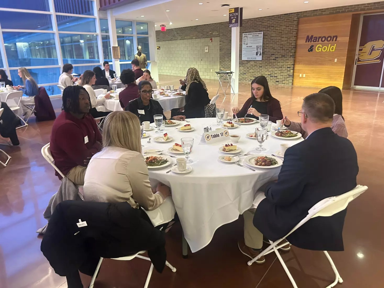 CMU Athletics Dining Etiquette Program