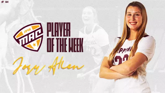 Jozy Allen Co-MAC Defensive Player of the Week (4/1/25)