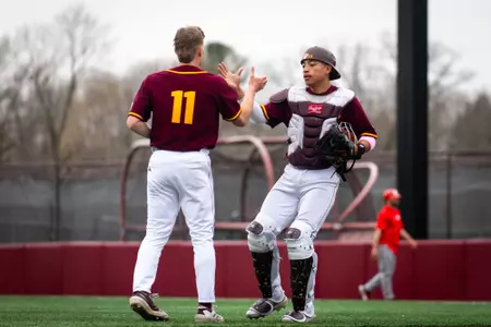 Kostic, Smith Combine to Shut Down RedHawks; Chippewas Even Series Image