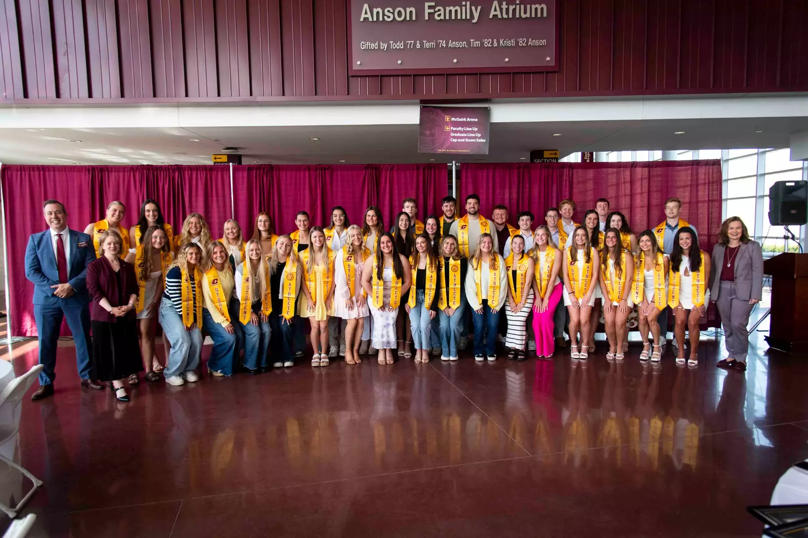 2024-25 CMU Student-Athlete Graduation Celebration