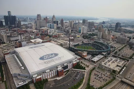 Ford Field From Above Photo