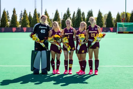 Field Hockey Wins Second Straight MAC Game on Senior Day Image