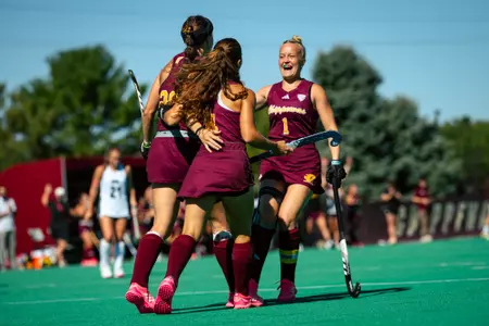 Field Hockey Earns MAC Tournament Berth with 3-2 Win Over Bellarmine Image
