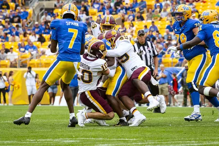 Football Travels to No. 23/22 Michigan for Saturday Game at Michigan Stadium Image