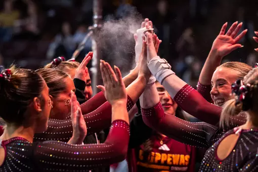 Gymnastics Heads Back Home to Host Kent State