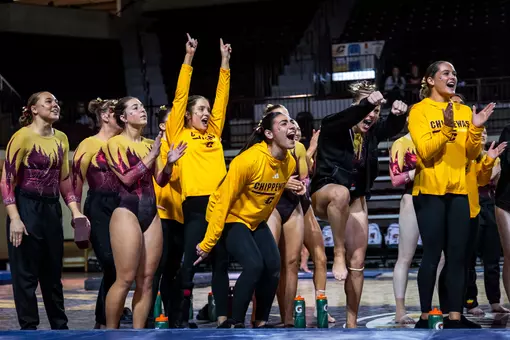 Gymnastics Travels to Eastern Michigan