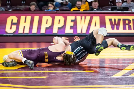 Shrader's Dramatic Comeback Win Highlights CMU's Dual Victory Over Ohio
