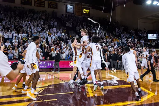 Chippewas Come-From-Behind to Down Bowling Green 62-59 in Toilet Paper Toss
