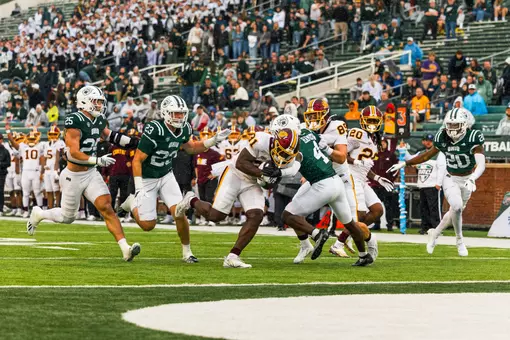 Jayden Clerveaux Touchdown Run at Ohio (10/10/26)