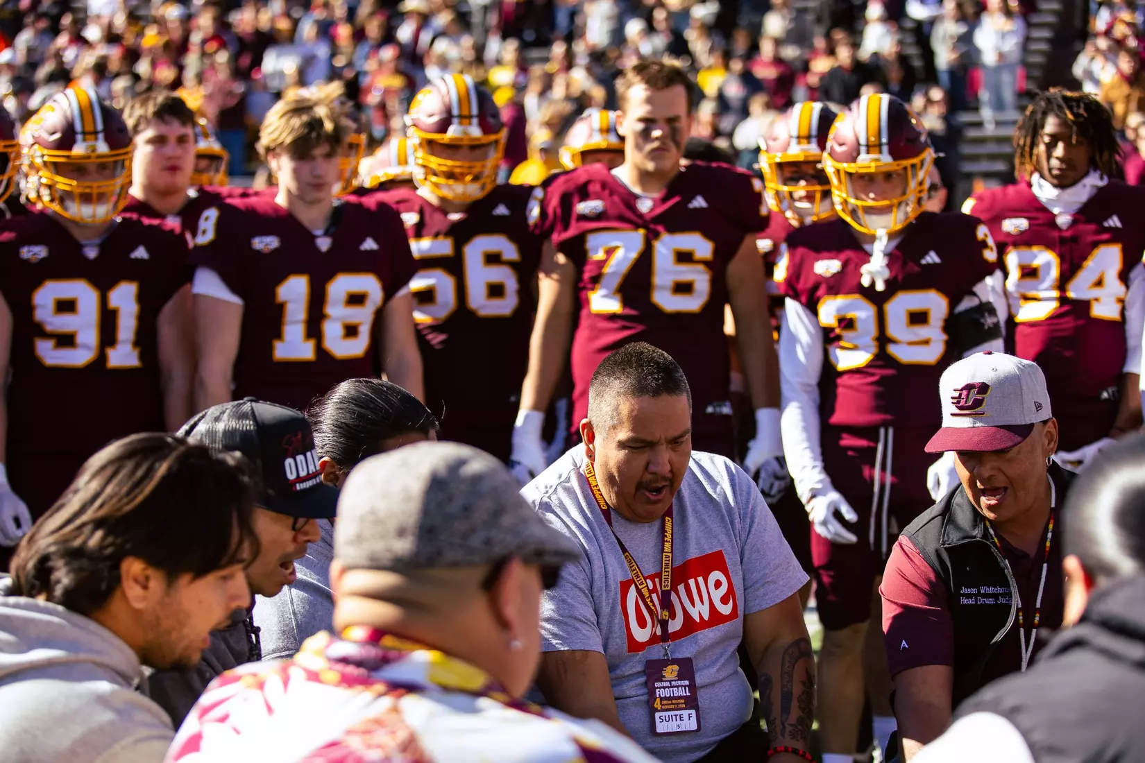 CMU Football vs Western