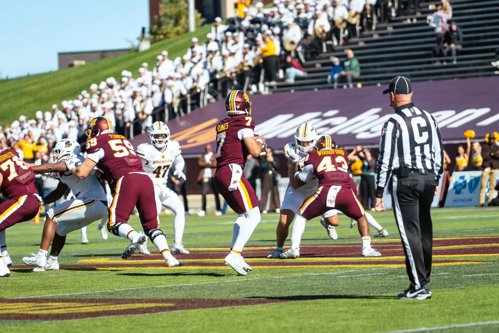 CMU Football vs Western