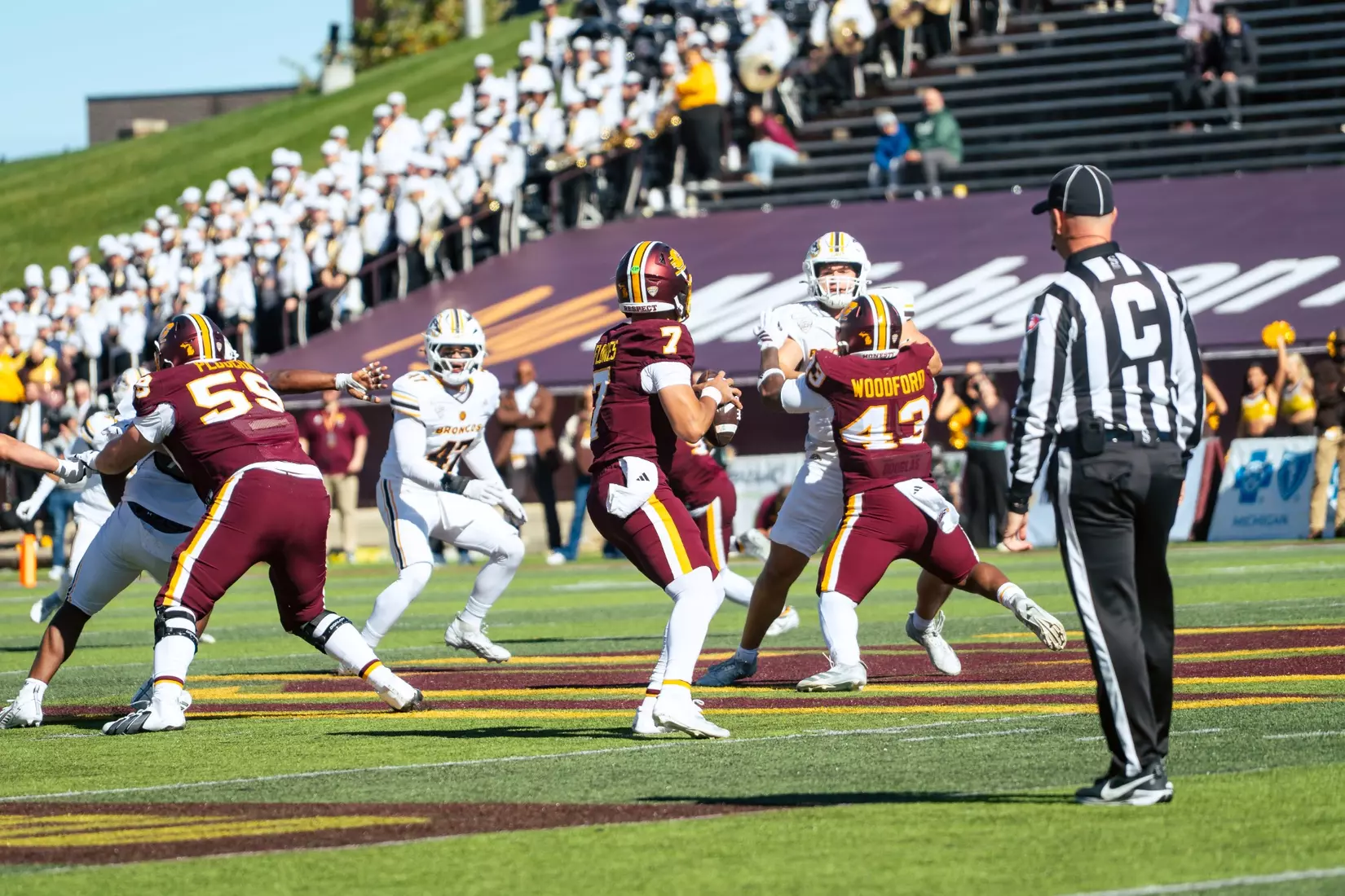 CMU Football vs Western