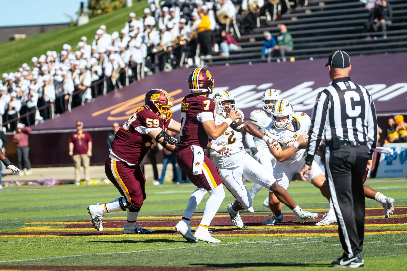 CMU Football vs Western