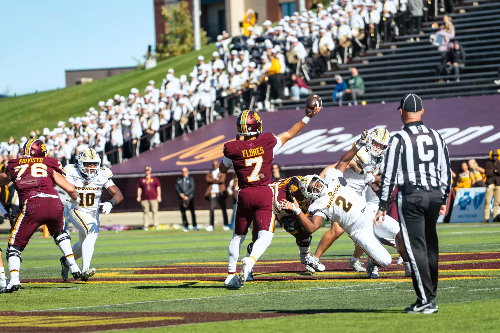 CMU Football vs Western