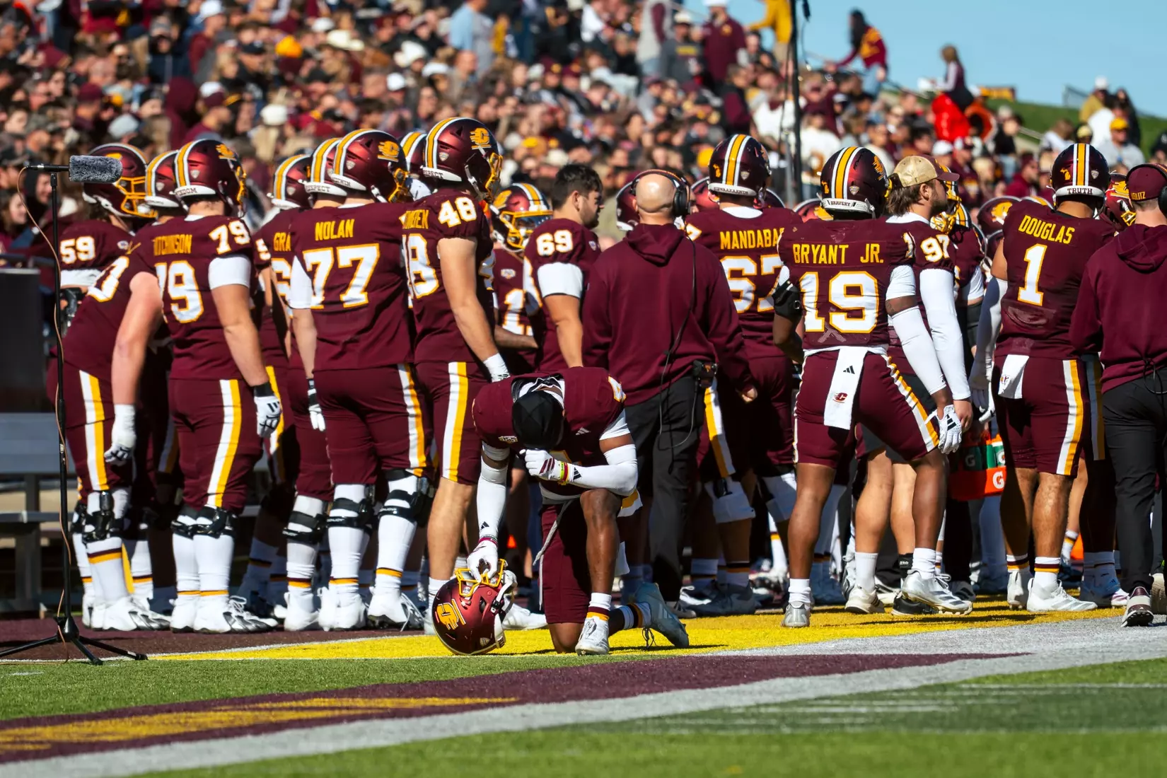 CMU Football vs Western