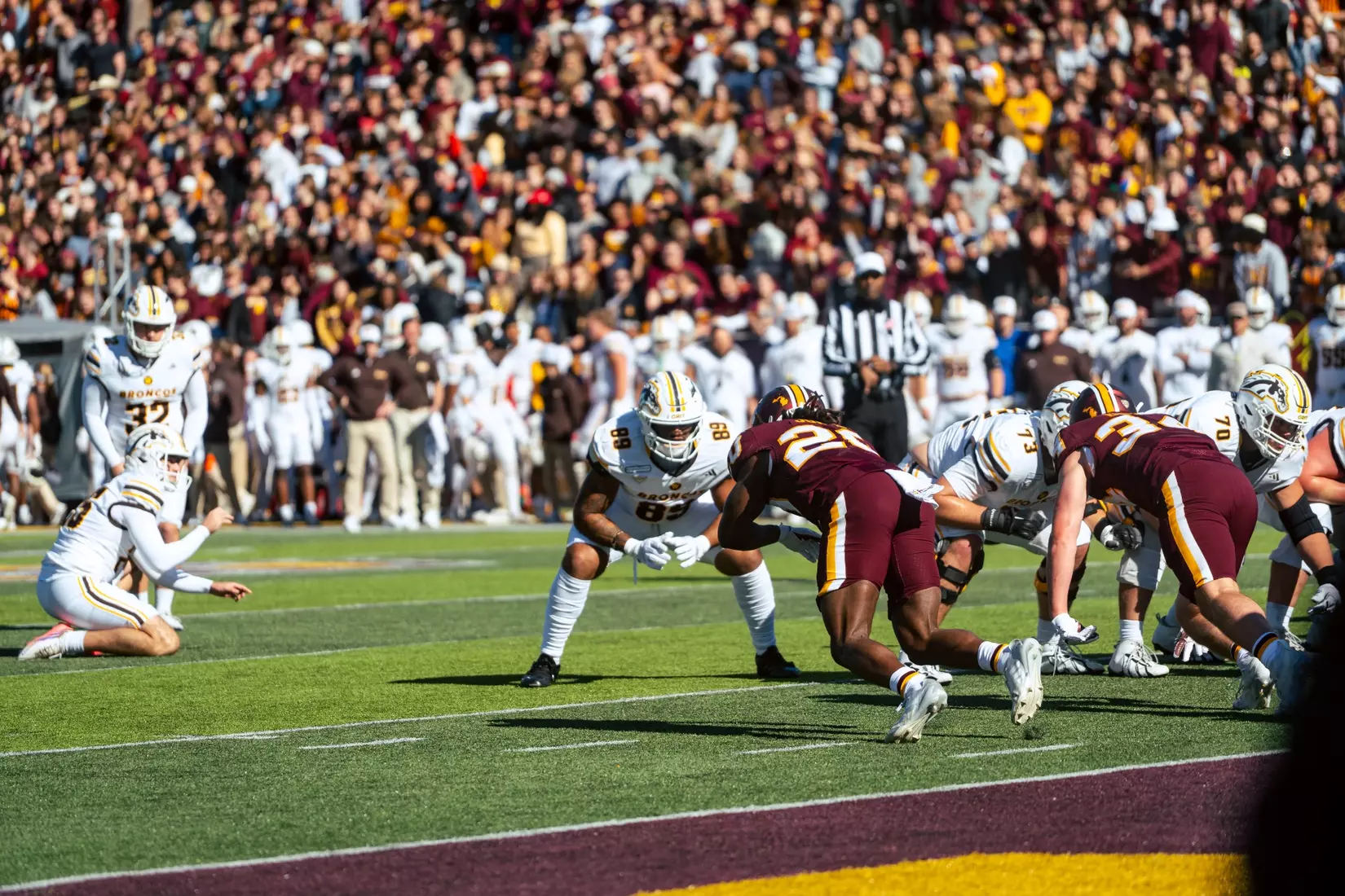 CMU Football vs Western