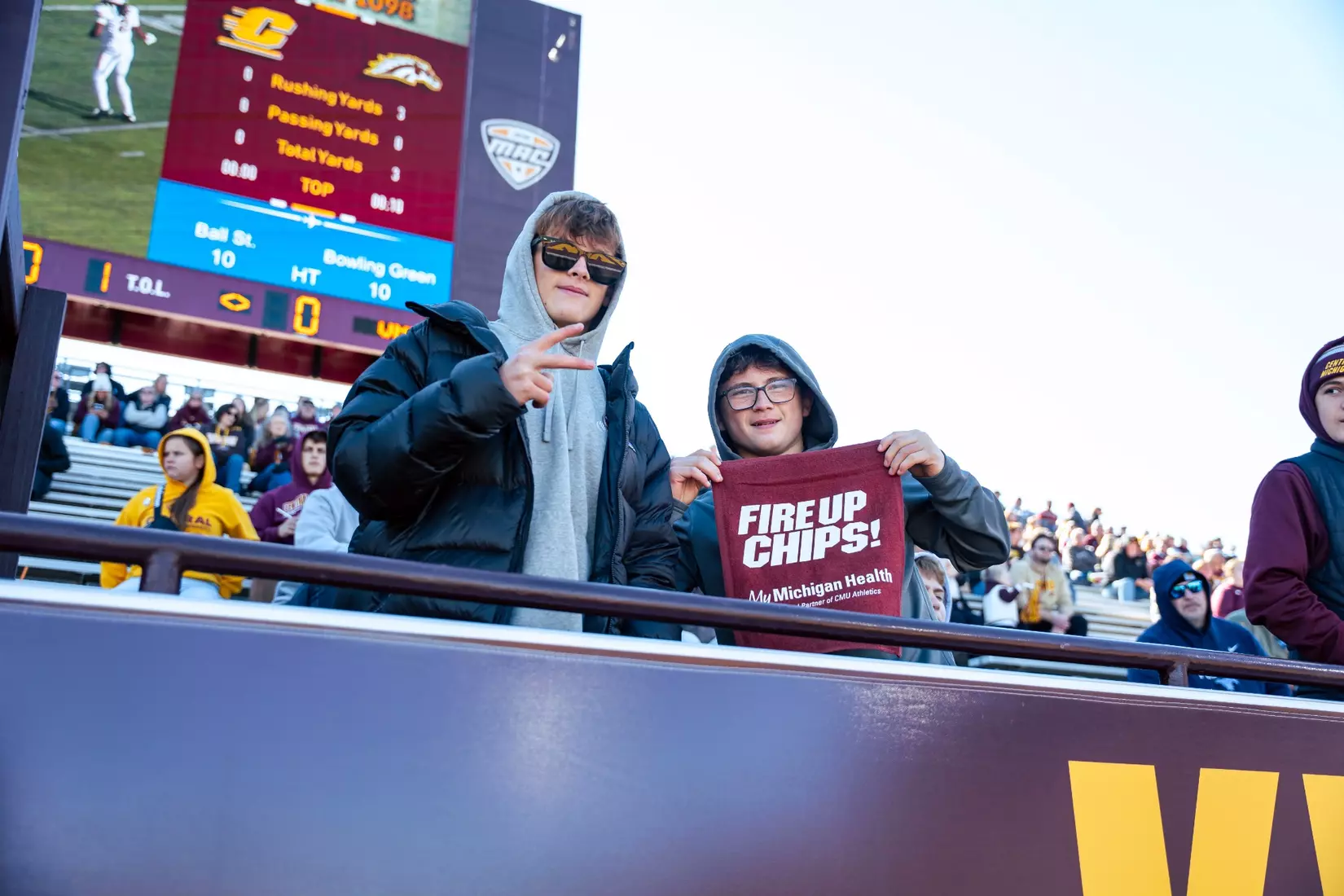 CMU Football vs Western
