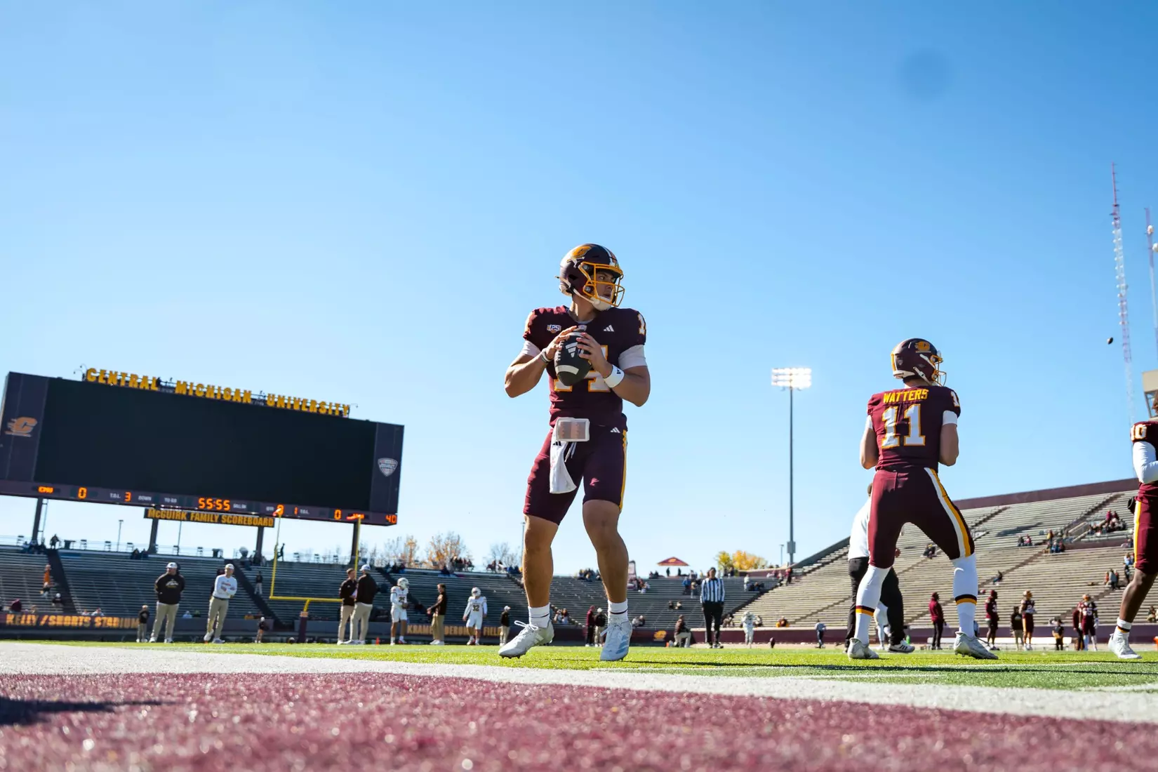 CMU Football vs Western
