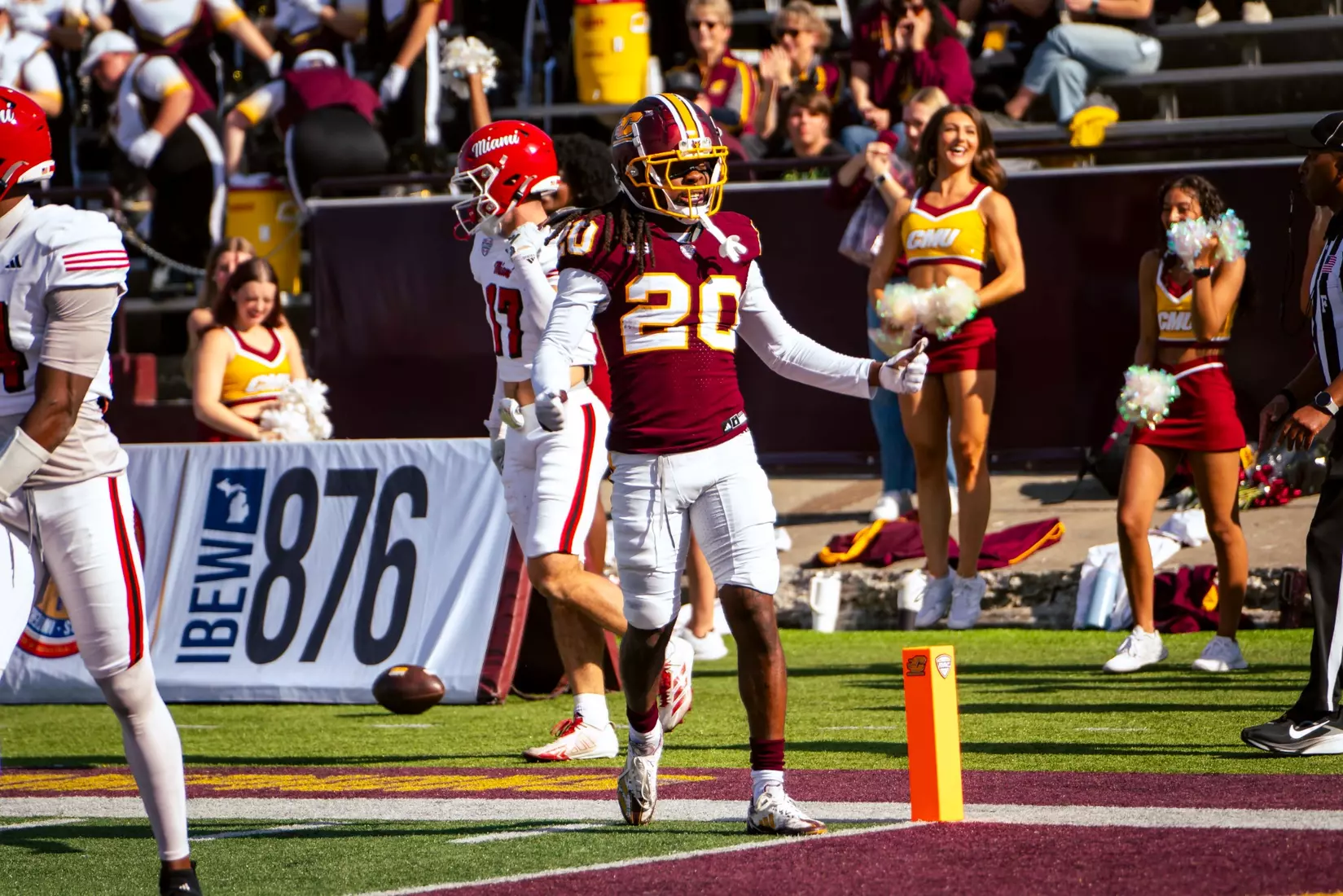 CMU Football vs Miami (Ohio), October 24th, 2026