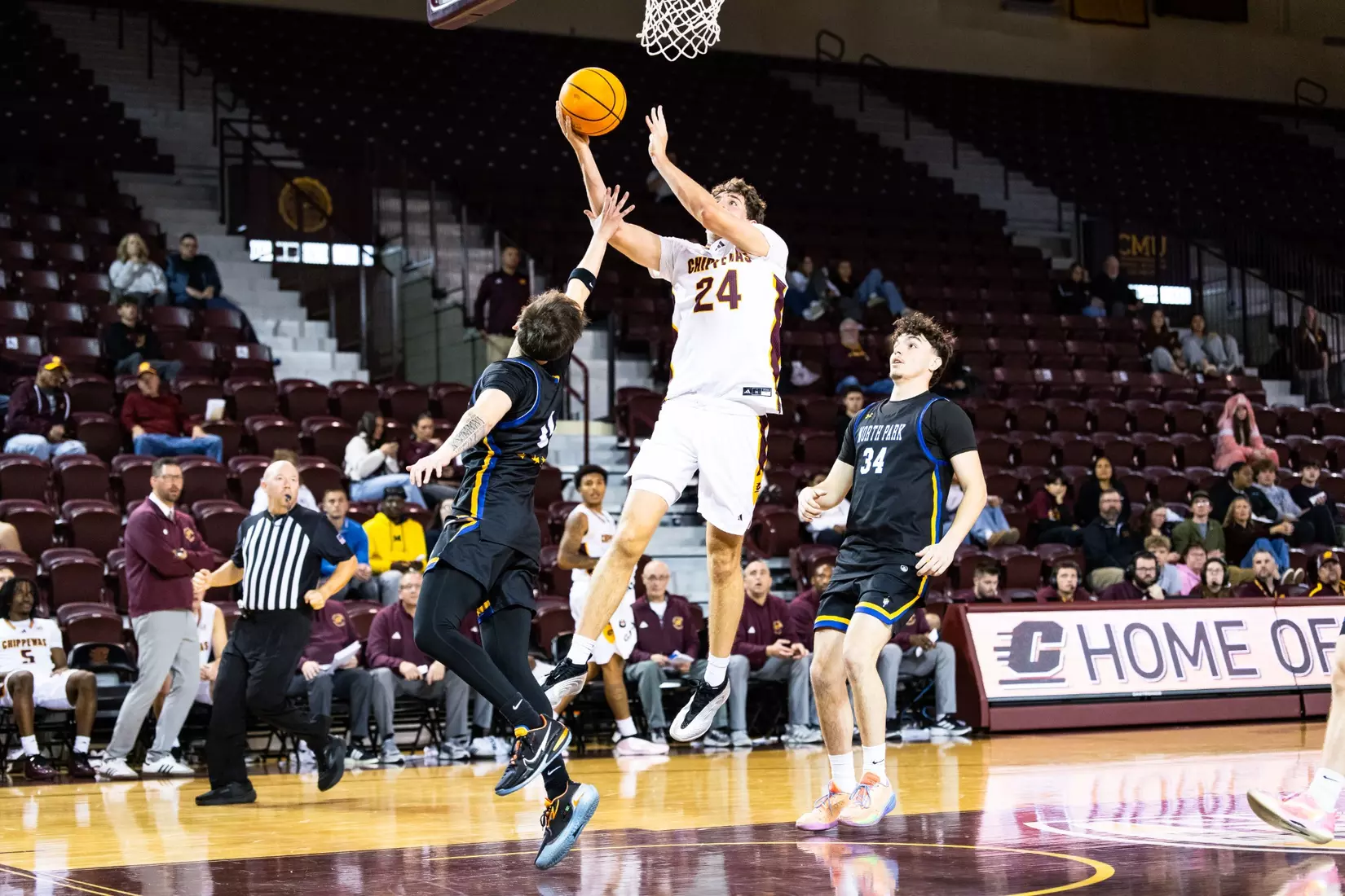 CMU Men's Basketball vs North Park University October 27, 2026