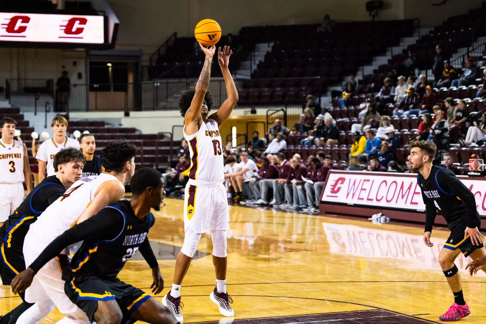 CMU Men's Basketball vs North Park University October 27, 2026