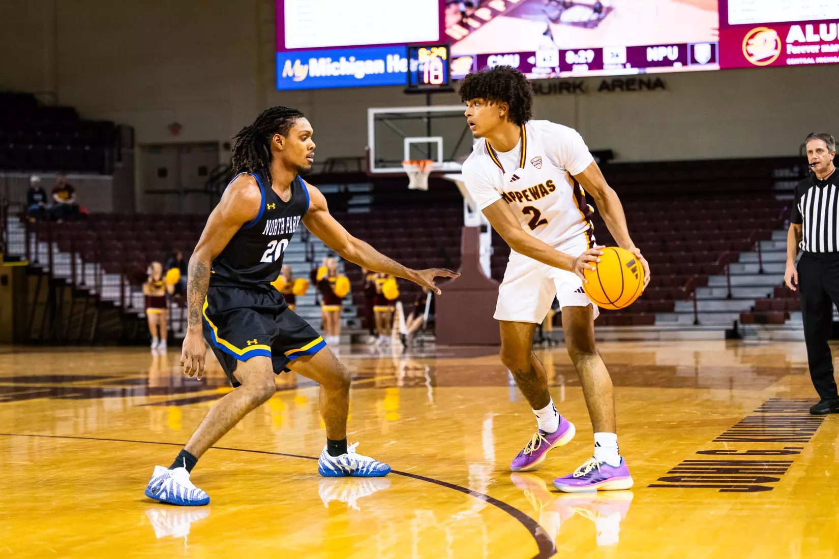 CMU Men's Basketball vs North Park University October 27, 2026