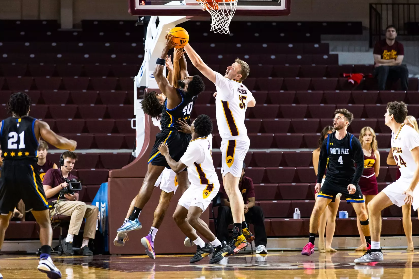 CMU Men's Basketball vs North Park University October 27, 2026