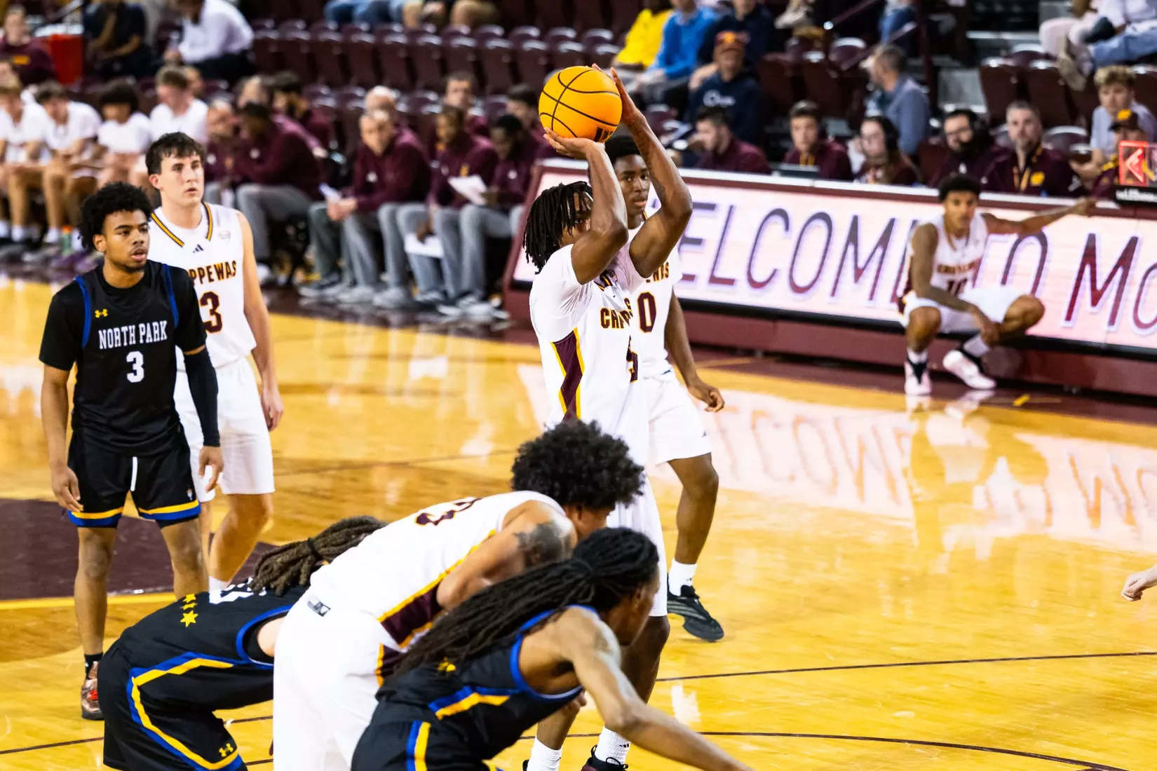 CMU Men's Basketball vs North Park University October 27, 2026