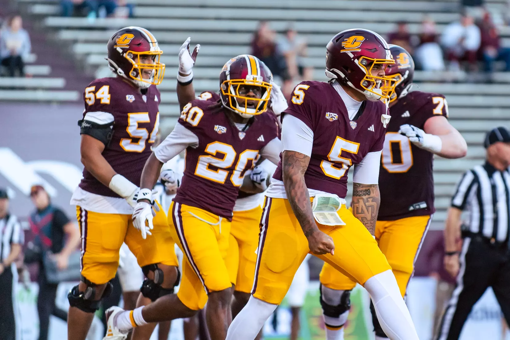 CMU vs Akron, october 3, 2026