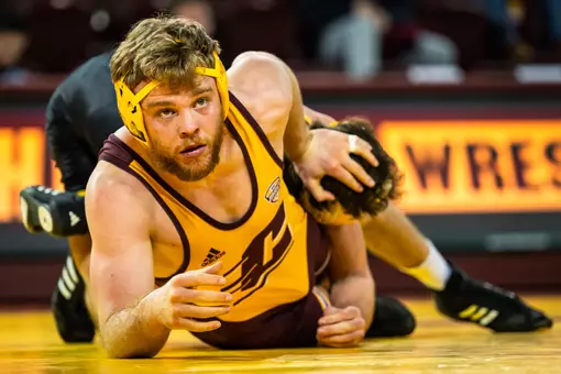 Wrestling Begins Final Regular-Season Weekend on Friday at Michigan State