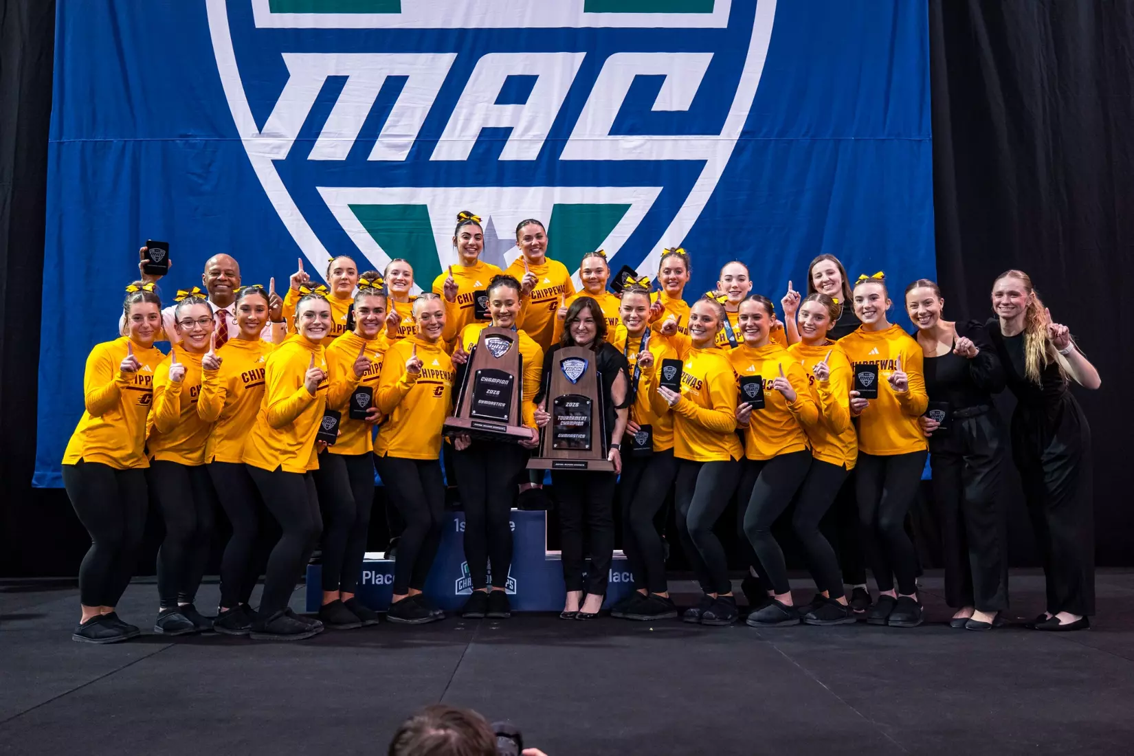 CMU Gymnastics at MAC Championship at Bowling Green, Ohio (March 21, 2026)
